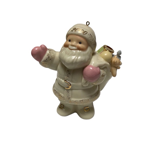Lenox Other - Retired Lenox Porcelain 2000 Santa Special Delivery Vintage Christmas Decoration